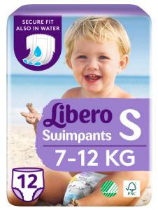 Трусики Libero Swimpants small (7-12 кг) 12штук (7322541981659)