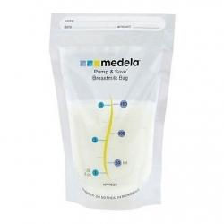 Medela Пакети для зберігання та заморожування грудного молока Breastmilk Bags, 150мл 25 шт (7612367050432 / 7612367050425)