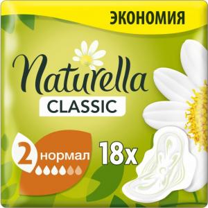 Naturella Гігієнічні прокладки Classic Normal 18 шт (8001841479309)