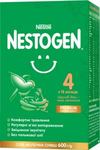 Nestle Нестле Нестожен 4 Молочна суміш, 600гр (7613287111852)