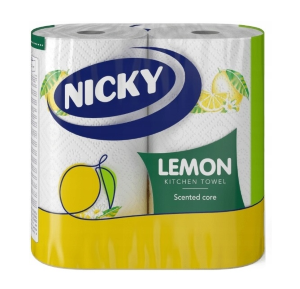 Nicky Рушники паперові Lemon 200 відривів (8004260290890)