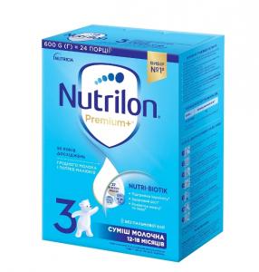 Nutricia Nutrilon Молочна суха суміш Premium+ 3 600 г (5900852047176)