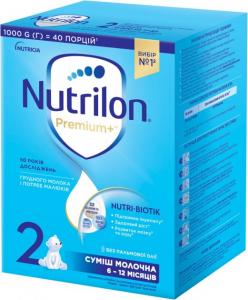 Nutricia Nutrilon Молочна суха суміш Premium+2 1 кг (5900852047213)