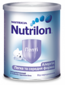 Nutricia Нутрилон Пепті Алергія, 400гр 8718117601653 - термін 06,06,2024