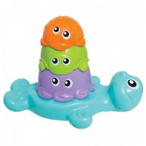 Playgro Іграшка для ванни Черепашка з друзями 3м+ 0184961 (9321104849618)
