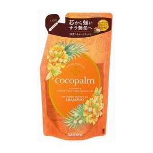 Saraya "Cocopalm Natural Shampoo" Шампунь Luxury SPA Southern Tropics 380мл змінний блок (4973512261404)