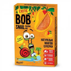 Bob Snail Натуральні цукерки Манго 60г 4820219340584
