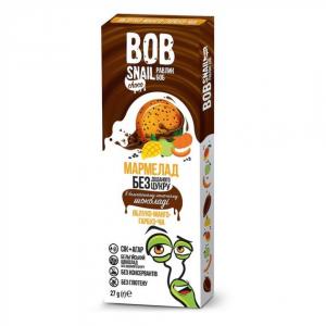 Bob Snail Мармелад Яблуко-Манго-Гарбуз-Чіа-Бельгійський молочний шоколад 27г (4820219341239)