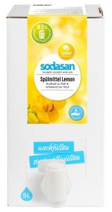 Sodasan Органічний рідкий засіб для миття посуду з лимоном 5л (0217) 4019886002172