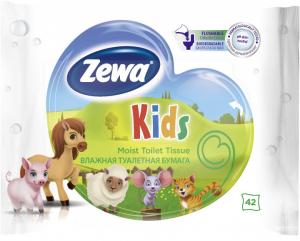 Zewa Вологий туалетний папір Kids 42 шт (7322540796551)