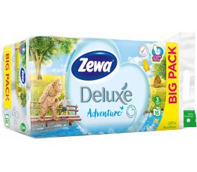 Zewa Туалетний папір Deluxe Adventure 3 шари 16 шт. (7322540802191)