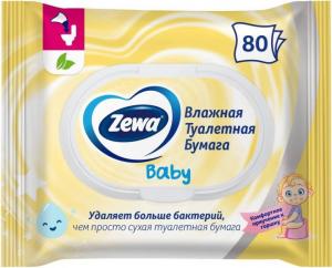 Zewa Вологий туалетний папір Kids 80 шт (7322541394275)
