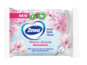 Zewa Вологий туалетний папір Blossom moments, 42 шт (7322541231532)