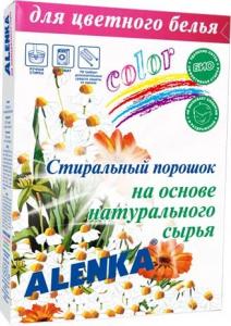 Alenka  Пральний порошок COLOR для кольорової білизни, 450г 4820138320049