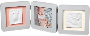 Baby Art Потрійна рамка Сіра (з багатобарвними підкладками) (3601095300)