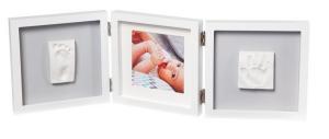 Baby Art Потрійна рамка квадратна Біла (3601095500)