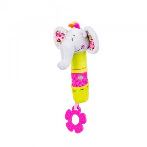BabyOno Іграшка з пищалкою "Винахідливий слоник" (Висота 27см) (1193) 5904341209861