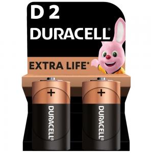 Duracell Лужні батарейки D (LR20) MN1300 2 шт (5000394052512)