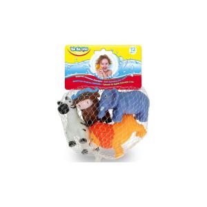 BeBeLino Тварини-пищалки для ванної Зоопарк , 4шт (58004) 4823091301193