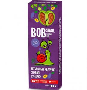 Bob Snail Натуральні яблучно-сливові цукерки 30г 4820162520279