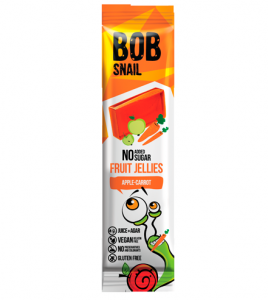 Bob Snail Мармелад Яблуко-Морква 38 г (4820219340706)
