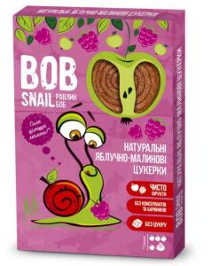 Bob Snail Натуральні цукерки Яблуко-малина 60г 4820162520453