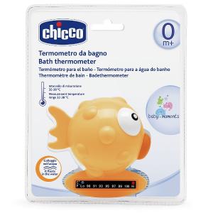 Chicco Термометр для ванної, "Рибка" 06564.00 (жовтий) 8058664011476