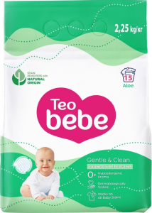 Дитячий пральний порошок Teo Bebe алое, 2,25 кг 3800024048456