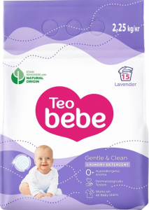 Дитячий пральний порошок Teo Bebe Лаванда, 2,25 кг 3800024048449