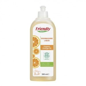 Friendly Organic Засіб для миття посуду Апельсинова олія, 500 мл (8680088180447)