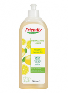 Friendly Organic Засіб для миття посуду з лимонним соком, 500 мл (8680088181642)