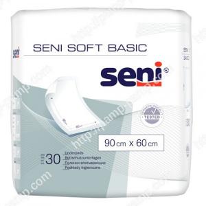 Гігієнічні пелюшки Seni Soft Basic 90х60 30шт. (сіра пачка) 5900516692315