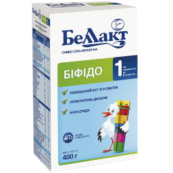 Беллакт Молочная смесь Бифидо 1 (0-6 мес) 400 г (4810263019567) Беллакт Молочная смесь Бифидо 1 (0-6 мес) 400 г (4810263019567)