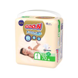 GOO.N Підгузки Premium Soft (4-8 кг, розмір S, унісекс, 70 шт) 4902011862232