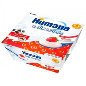 Humana Хумана Йогурт-десерт Полуниця (4031244784421)