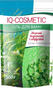 IQ-COSMETIC Сіль для ванн Морські водорості та Мікроелементи 500 г 4820049382518