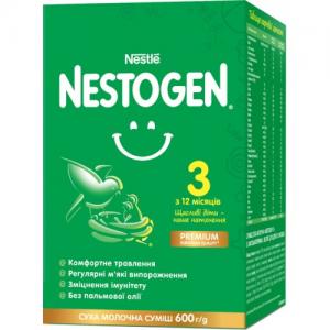 Nestle Нестле Нестожен 3 Молочна суміш, 600гр 7613287111821