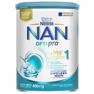 Nestle Nan Нестле Нан 1 Молочна суміш OptiPro, 400гр 7613032024918