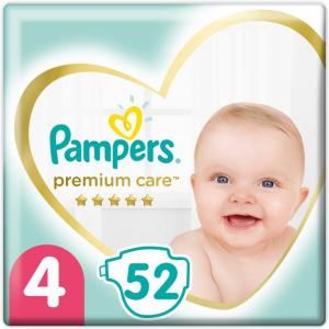 Підгузки Pampers Premium Care Maxi 4 (9-14кг.) 52шт 4015400278818