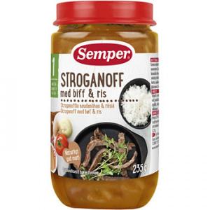 Semper Бефстроганов с рисом, с 12 мес., 235 г (7310100961723) Semper Бефстроганов с рисом, с 12 мес., 235 г (7310100961723)