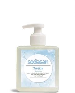 Sodasan Органічне мило Sensitiv рідке для дитячої шкіри 0,3 л (7536) 4019886075367