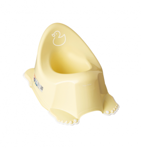 Tega Baby Горщик "Каченя" з протиковзкою гумою (світло-жовтий) DK-001-132 (5902963015358)