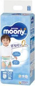 Трусики японські Moony для хлопчиків 12-22кг 38 шт (BIG) 4903111207671