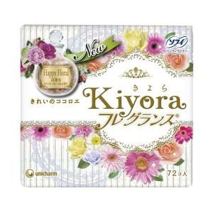 Unicharm Щоденні прокладки Kiyora Luxury Happy Floral, 72 шт  (4903111330997) Японія